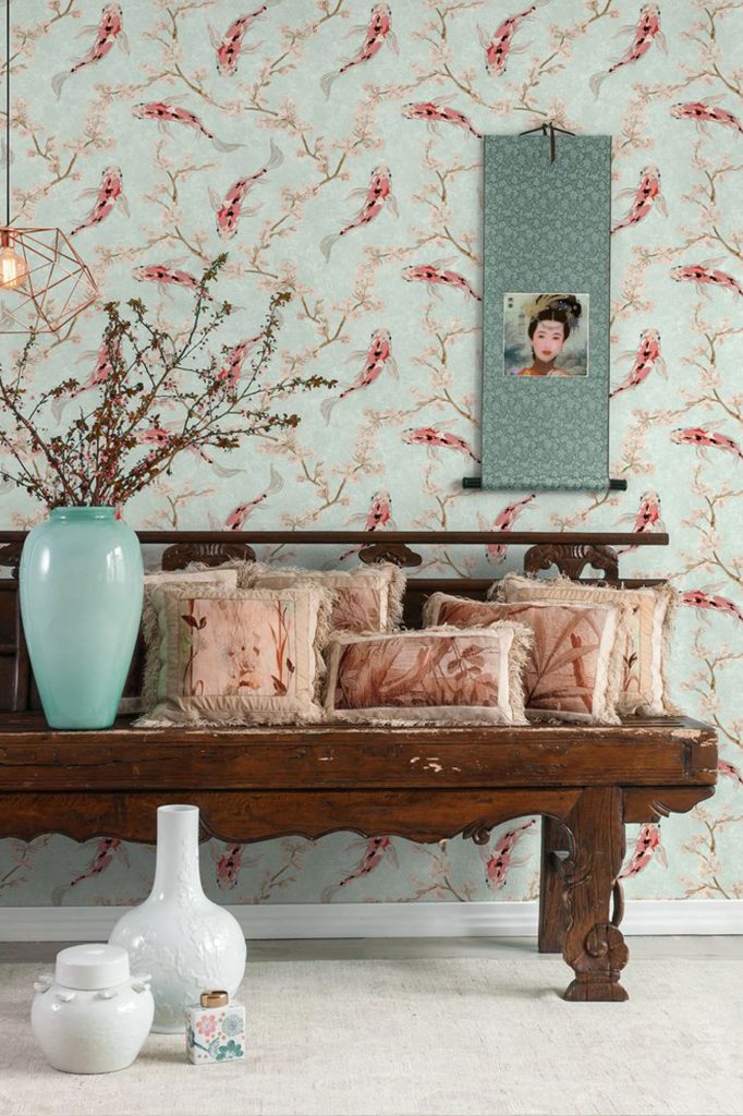 Papier peint Kimono MONTECOLINO