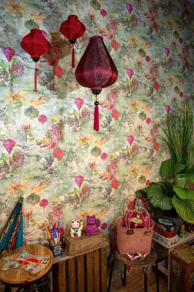 Papier peint Kimono MONTECOLINO