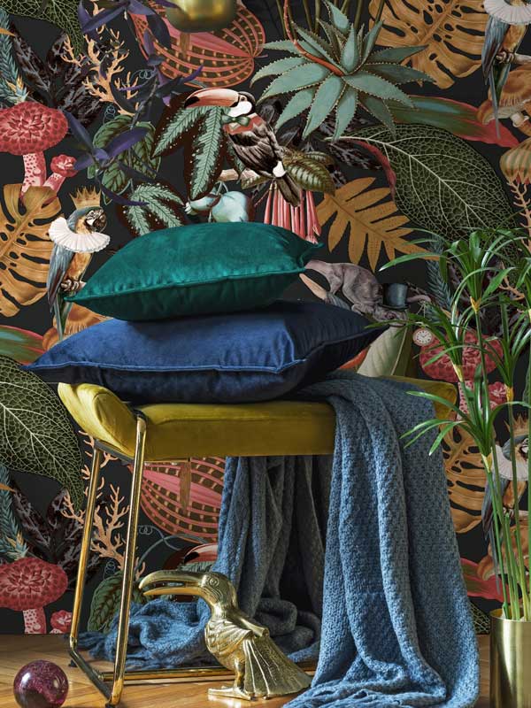 Papier peint animalier MONTECOLINO